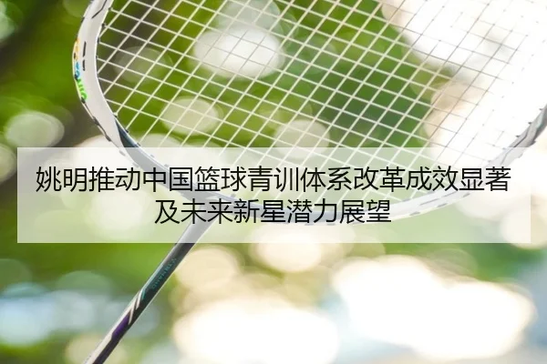 姚明推动中国篮球青训体系改革成效显著及未来新星潜力展望（VSPORTS）